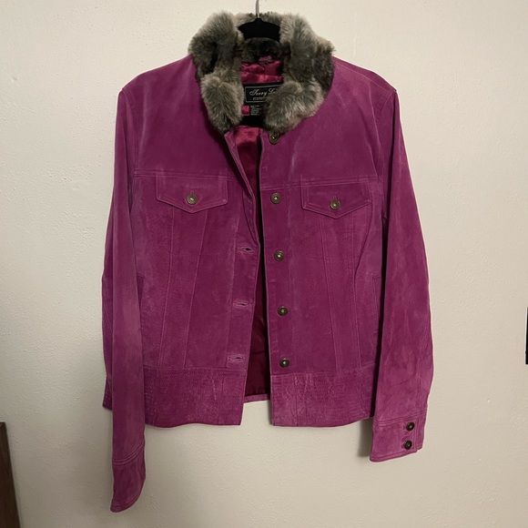 Terry Lewis Classic Luxuries Jackets & Blazers - Vintage 100% Leather Suede Jacket
